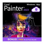 Programy graficzne - Licencja ESD Corel Painter 2023 1 użytkownik Win Mac angielski niemiecki francuski - miniaturka - grafika 1