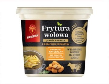 Tłuszcz Łój Wołowy Frytura Premium 500G Sokołów