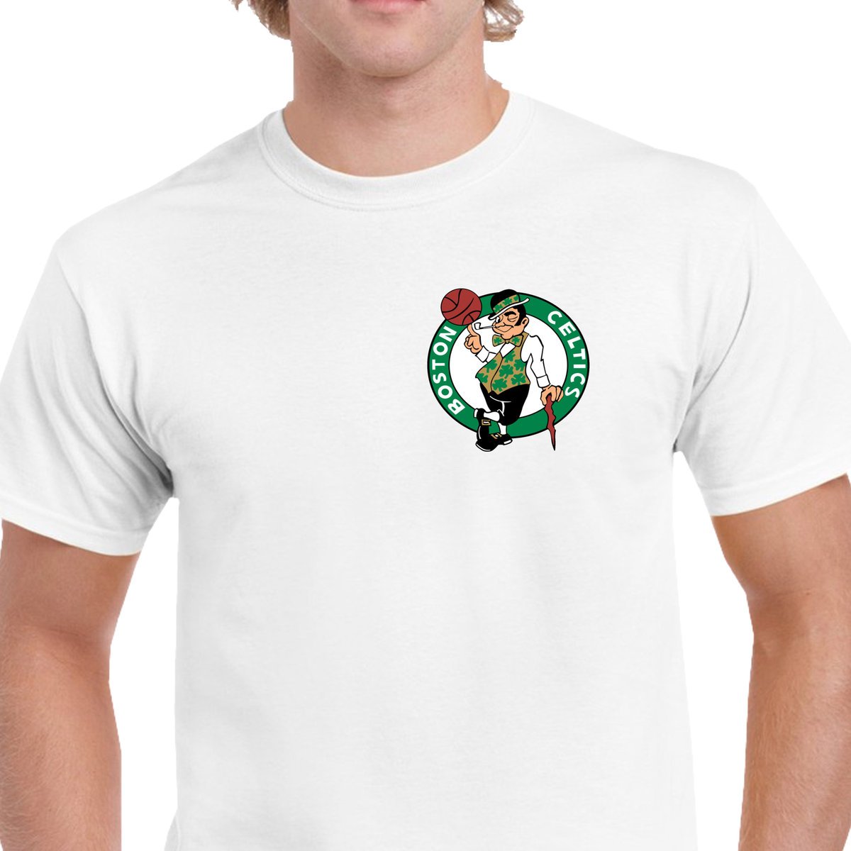 P00463 Koszulka Męska Boston Celtics NBA Dla Fana Prezent Jakość L