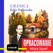 E-booki - podręczniki - Andrzej I. Kordela Granica (Zofia Nałkowska) - opracowanie - miniaturka - grafika 1