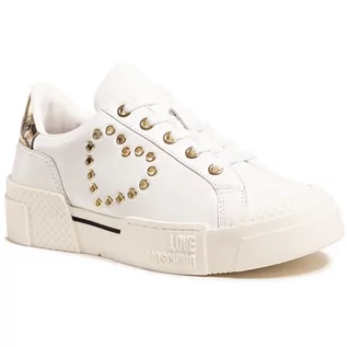 Sneakersy damskie - Love Moschino Sneakersy JA15425G0CJAS100 Plat - grafika 1