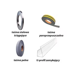 Zestaw zabezpieczający do szklarni tunel (3,5x2-6mm) - Pozostałe akcesoria do uprawy roślin - miniaturka - grafika 1