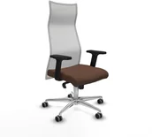 Fotele i krzesła biurowe - Krzesło Biurowe Piqueras y Crespo B2D086G Ceimnobrązowy - miniaturka - grafika 1