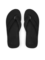 Klapki i japonki damskie - Quiksilver Japonki MOLOKAI LAYBACK TEXTURED AQYL101266 XKWK Czarny - miniaturka - grafika 1