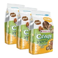 Karma dla gryzoni - Versele-Laga Crispy Muesli Hamster&Co 3x1 kg 51527-uniw - miniaturka - grafika 1