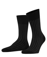 Skarpetki damskie - FALKE Mężczyźni Skarpety Shadow M SO Bawełna z wzorem 1 Para, Szary (Grey-White 3030), 39-40 - miniaturka - grafika 1