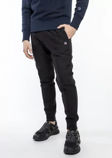 Spodnie męskie - Spodnie dresowe męskie Champion Reverse Weave Cuffed Joggers (215162-KK001) - grafika 1
