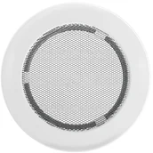 Akcesoria kominkowe - Kratki.pl Kratka okrągła fi 150 biała FI/150B - miniaturka - grafika 1