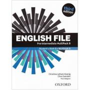 Książki do nauki języka angielskiego - English File 3rd edition. Pre-Intermediate. Student&#039;s Book/Workbook MultiPack B - miniaturka - grafika 1