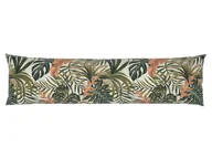 Poszewki na poduszki - LIVARNO home Poszewka na poduszkę z satyny, 40 x 145 cm (Beżowy/ oliwkowy) - miniaturka - grafika 1