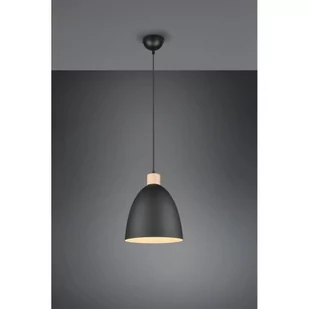 RL Jagger lampa wisząca 1-punktowa czarna R30681032 R30681032 - Lampy sufitowe - miniaturka - grafika 1