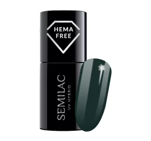 Semilac Lakier Hybrydowy 422 Deep Forest Green 7ml - Lakiery hybrydowe - miniaturka - grafika 1
