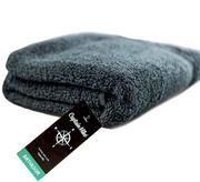 Ręczniki - Ręcznik Kąpielowy 70 X 140 Bawełna 100% Do Ciała Twarzy Rąk Szary - miniaturka - grafika 1