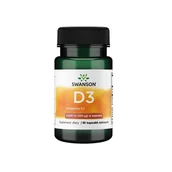 Suplementy naturalne - SWANSON Witamina D3 4000 Iu 90 K Odporność SW1832 - miniaturka - grafika 1