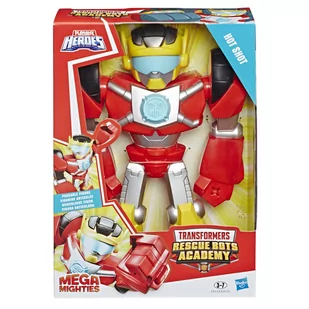 Transformers Figurka Rescue Bot Academy Mega Mighties Hot Shot - Figurki dla dzieci - miniaturka - grafika 1