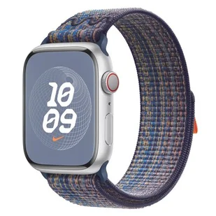 Apple sportowa Nike w kolorze sportowego błękitu/pomarańczowym do koperty 45 mm - Akcesoria do zegarków - miniaturka - grafika 1