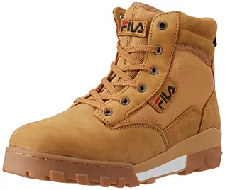 Kozaki damskie - FILA Damskie buty Grunge II mid wmn modne kozaki, Chipmunk-Marshmallow, 41 EU - grafika 1