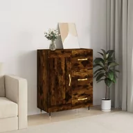 Komody - vidaXL Szafka, przydymiony dąb, 69,5x34x90 cm, materiał drewnopochodny - miniaturka - grafika 1