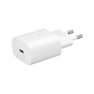 Samsung Ładowarka 25W USB-C Adapter White - Ładowarki do telefonów - miniaturka - grafika 1