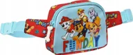 Nerki - The Paw Patrol Saszetka na pasku The Paw Patrol Funday 14 x 11 x 4 cm Czerwony Jasnoniebieski - miniaturka - grafika 1