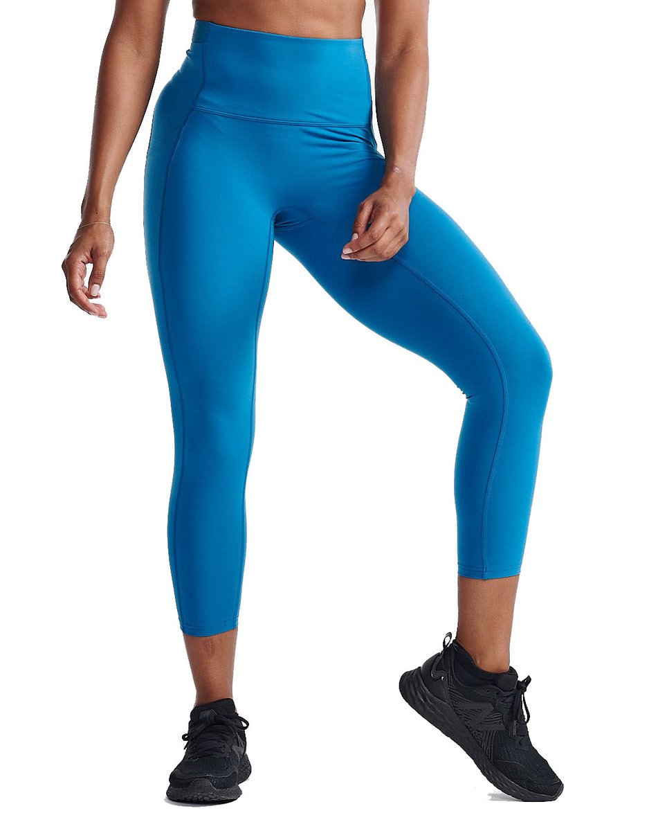 Spodnie legginsy treningowe damskie 2XU Form Stash Hi-Rise Compression 7/8 WA6908b r.XS