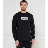 Koszulki męskie - Napapijri Longsleeve Regular Fit - miniaturka - grafika 1