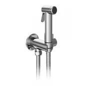 Baterie bidetowe - RAVAK X070166 BM 040.01 naścienny zawór z bidetowym natryskiem - miniaturka - grafika 1