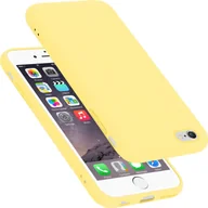 Etui i futerały do telefonów - Etui ochronne Cadorabo do Apple iPhone 6 / 6S w kolorze żółtym Etui na telefon komórkowy Pokrowiec TPU Etui - miniaturka - grafika 1