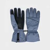 Rękawiczki - Męskie rękawiczki narciarskie 4F 4FWAW24AFGLM149 - niebieskie - miniaturka - grafika 1