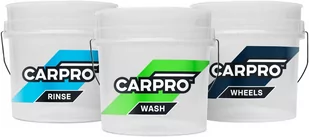 CarPro Bucket Stickers  zestaw trzech naklejek na wiadra - Akcesoria do mycia samochodu - miniaturka - grafika 1