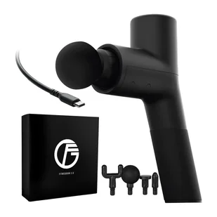 Pistolet do masażu Gymtastic Gymgun Fit 2.0, 4 głowice, 6 poziomów intensywności - Masażery - miniaturka - grafika 1