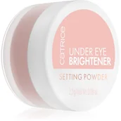 Pudry do twarzy - Catrice Under Eye Brightener Setting Powder sypki puder pod oczy 010 Light Rose 2,3g - miniaturka - grafika 1