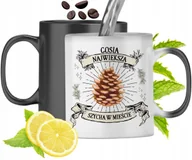 Kubki - KUBEK MAGICZNY DLA GOSI CZARNY ZMIENIAJĄCY KOLOR z Nadrukiem ze Zdjęciem + Opakowanie na prezent (wzór 04) - miniaturka - grafika 1