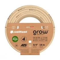 Cellfast Wąż ogrodowy 4 warstwowy Grow 3/4&quot; 15 m - Węże ogrodowe i zraszacze - miniaturka - grafika 1