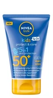 Balsamy i kremy do opalania - Nivea Sun Kids Protect & Care balsam ochronny na słońce dla dzieci SPF50+ 50ml - miniaturka - grafika 1