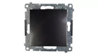 Wyłączniki światła i elektryczne - Kontakt Kontakt_Simon Przycisk pojedynczy zwierny bez piktogramu (moduł) 16AX. 250V. zaciski śrubowe antracyt DP1A.01/48 - miniaturka - grafika 1