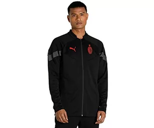 PUMA Training Jacket Kurtka Męska, Czarny Asphalt Szary, S - Kurtki męskie - miniaturka - grafika 1
