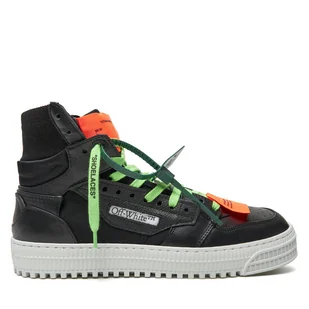 Sneakersy Off-White OMIA065S22LEA0031010 Czarny - Sneakersy męskie - miniaturka - grafika 1