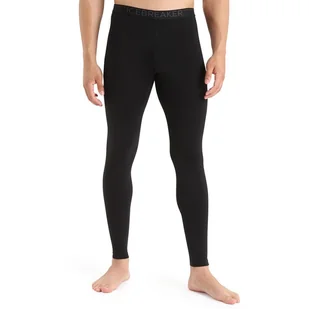 Legginsy Icebreaker Merino 200 Oasis Thermal 1043690011 - czarne - Legginsy - miniaturka - grafika 1