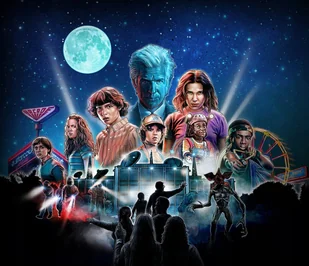 PODKŁADKA POD MYSZ Nadruk 22x18 cm Oryginalny Stranger Things 4 Prezent - Podkładki pod mysz - miniaturka - grafika 1