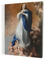 Ikony i obrazy sakralne - Matka Boża Niepokalana, obraz na płótnie canvas - miniaturka - grafika 1