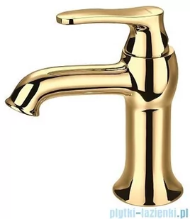 OMNIRES AD5110GL ART DECO bateria umywalkowa złoty - Baterie umywalkowe - miniaturka - grafika 2