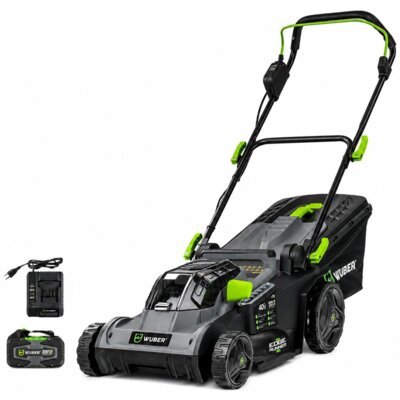 WUBER Kosiarka akumulatorowa W05801 38 cm, 4 Ah, 40 V, silnik bezszczotkowy, kosz 40L, 1 akumulator 4 Ah