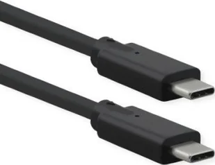Kabel USB Roline ROLINE USB 3.2 Gen 2x2 Kabel Power Delivery 20V5A Emark C-C ST/ST 20Gbit/s schwarz 1m - Kable USB - miniaturka - grafika 1