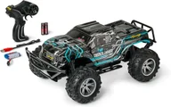Zabawki zdalnie sterowane - CARSON 500404286 1:10 TURKUSOWY - SAMOCHÓD ZDALNIE STEROWANY MONSTER TRUCK - miniaturka - grafika 1
