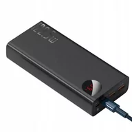 Powerbanki - Baseus Powerbank Adaman 30000mAh metalowy QC 3.0 PD Huawei SCP 22,5W czarny PPIMDA-C0A - miniaturka - grafika 1