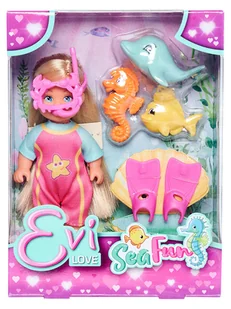 Simba Lalka "Evi Sea Fun" - 3+ - Lalki dla dziewczynek - miniaturka - grafika 1