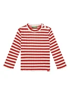Bluzki damskie - United Colors Of Benetton Bluzka 33LQG10J7 Czerwony Regular Fit - miniaturka - grafika 1
