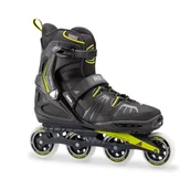 Rolki - Rolki męskie Rollerblade RB XL black/yellow - miniaturka - grafika 1