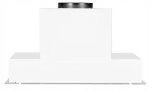VDB Flat Glass 53 Biały - Okapy kuchenne - miniaturka - grafika 1